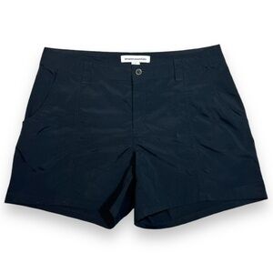 Amazon Essentials Women’s Stretch Woven 5” Outdoor Hiking Shorts Black Size 14